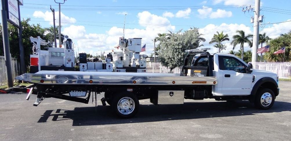 Flatbed Tow Truck